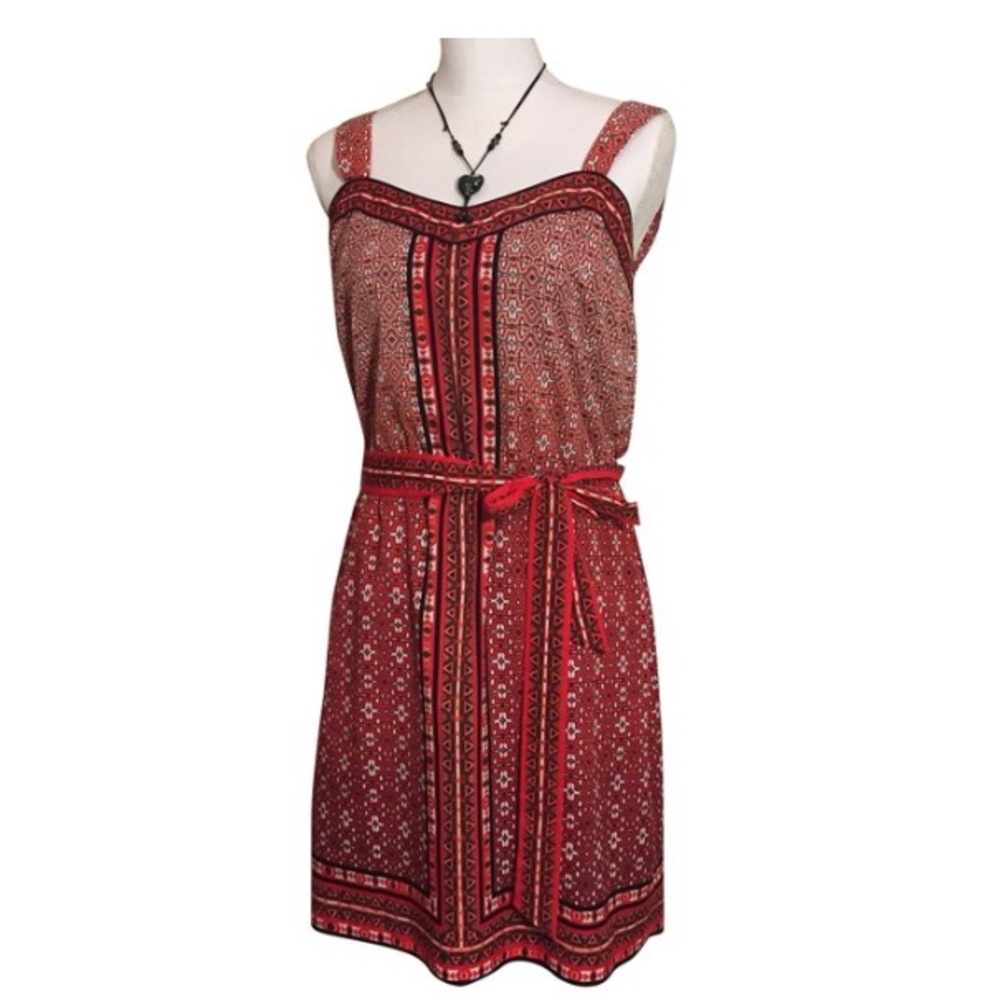 White House Black Market Sundress with Sash
